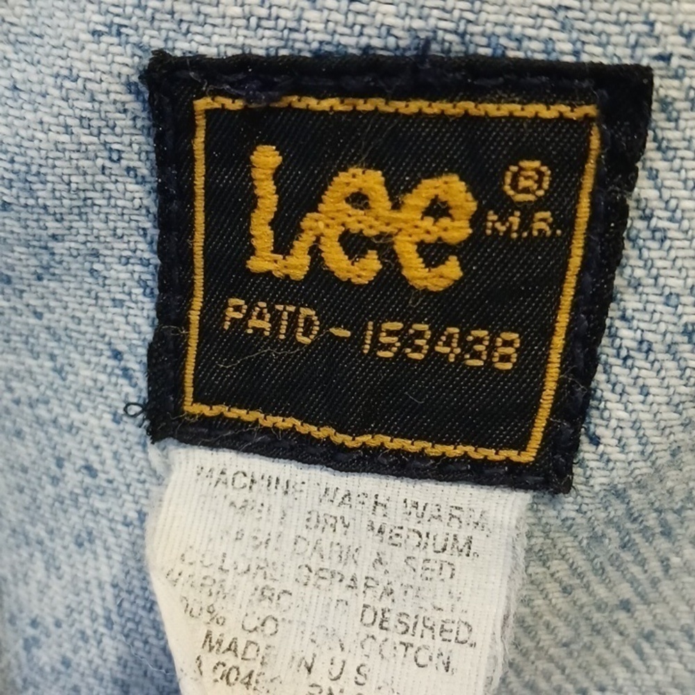 Vintage Lee Hard Rock Cafe Blue Jean Jacket, Size M - Picture 11 of 13